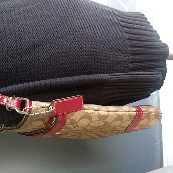 Coach woman's signature canvas crossbody message bag - Picture 7 of 17